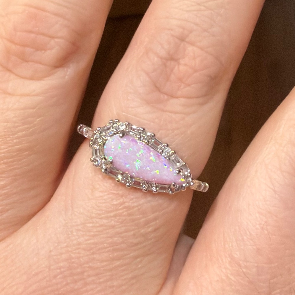 Bomb Party October Birthday 2025 opal ring